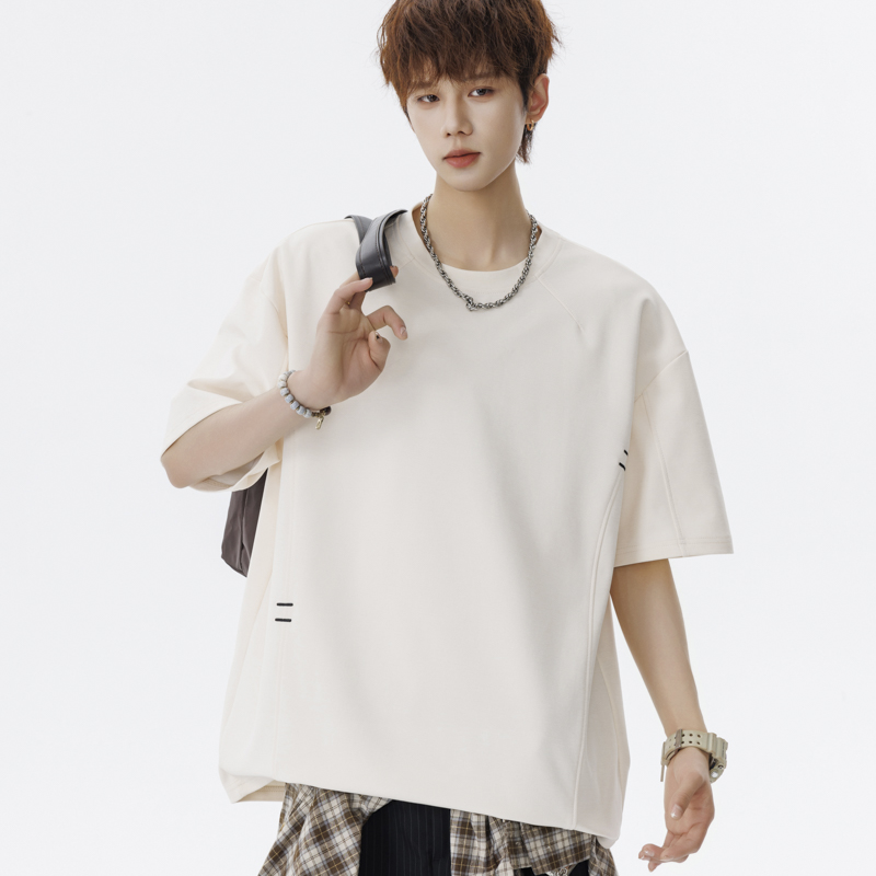 Streetwear Brand Japan - เสื้อยืดพิมพ์ลายฤดูร้อนผู้ชาย แขนสั้น แฟชั่นแบรนด์ดัง สตรีทแวร์ ทรงหลวม สไตล์ญี่ปุ่น