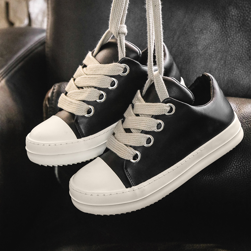Streetwear Brand Fashion - รองเท้าผู้ชายรองเท้าผ้าใบลำลองแฟชั่นสตรีทสเก็ตบอร์ดรองเท้าแบนรองเท้าผู้ชายแบรนด์รองเท้าวิ่งกีฬากลางแจ้งรองเท้าเทนนิสสำหรับชาย