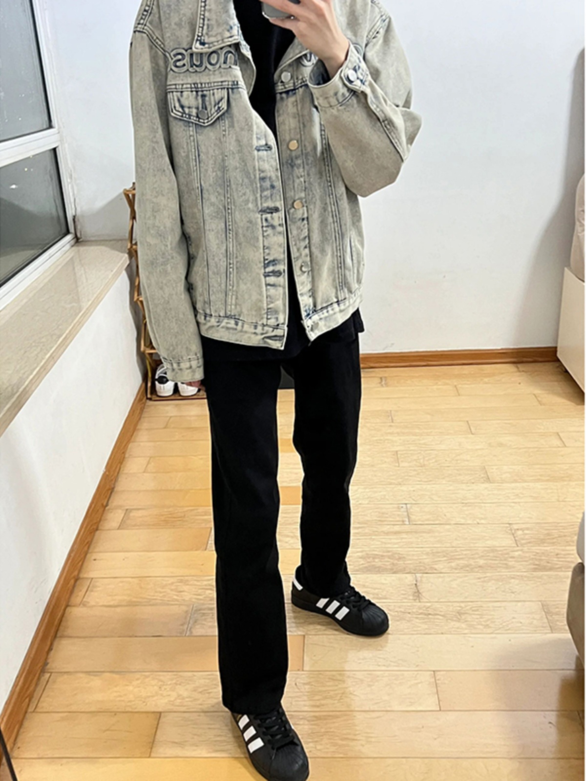 Streetwear Brand Denim - กางเกงยีนส์ Cleanfit American High Street Elastic