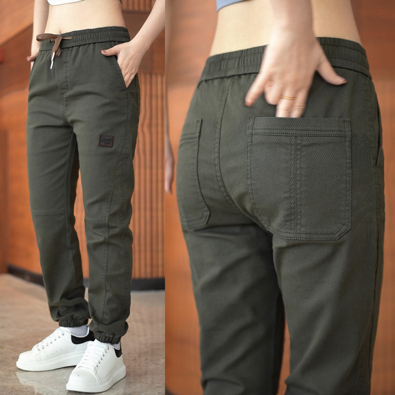 Streetwear Brand Fashion - Slimยืดแฟชั่นสบายๆกางเกงผู้ชายฤดูใบไม้ผลิใหม่Streetwear Skinnyชายผ้านุ่มBreathableผ้าอินเทรนด์กางเกงแบรนด์เสื้อผ้า