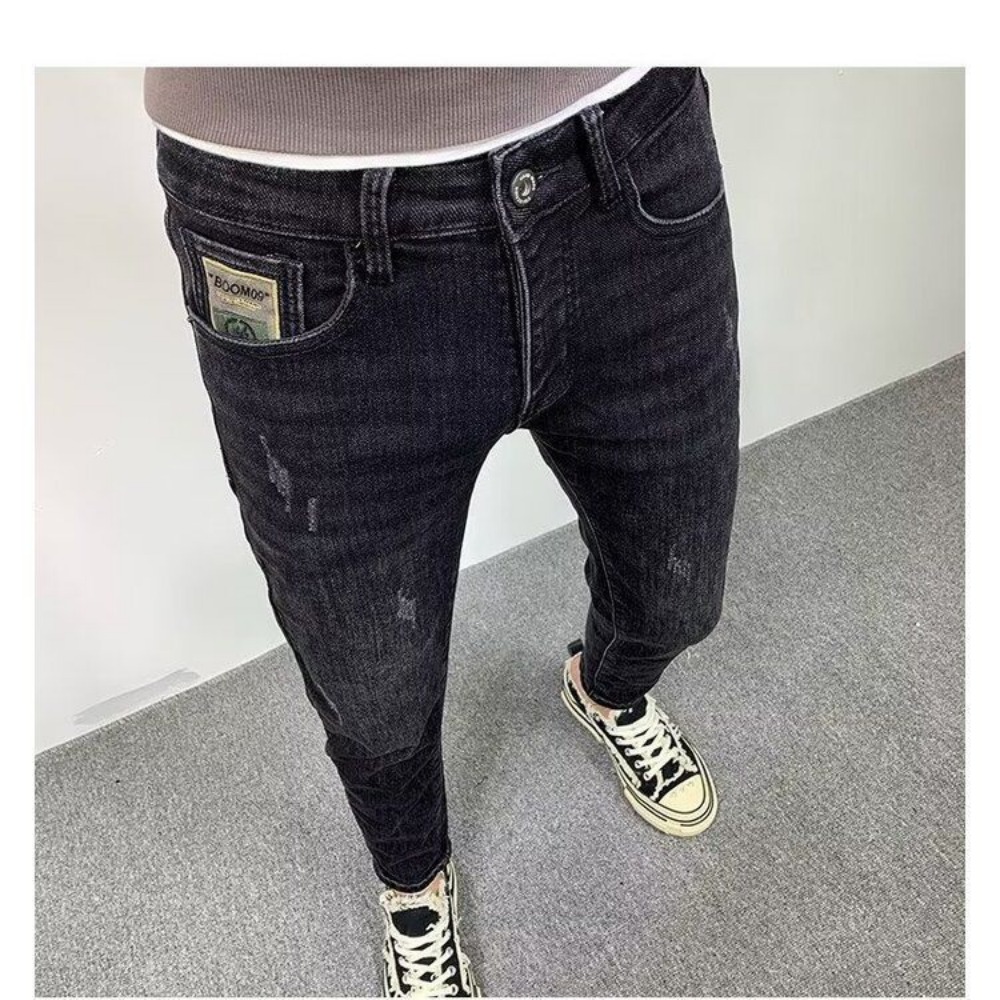 แฟชั่นใหม่ฤดูใบไม้ผลิในฤดูใบไม - Streetwear Brand Denim บทวิจารณ์และราคา
