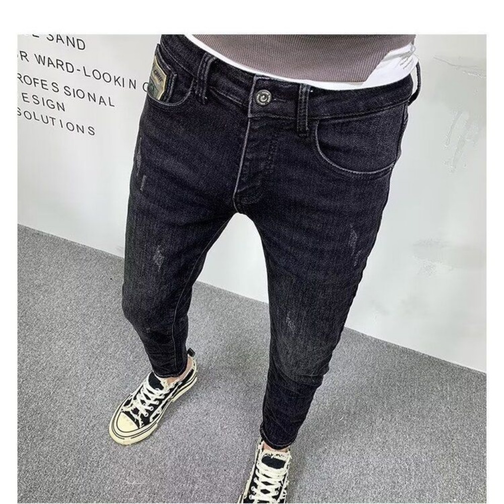 แฟชั่นใหม่ฤดูใบไม้ผลิในฤดูใบไม - Streetwear Brand Denim บทวิจารณ์และราคา