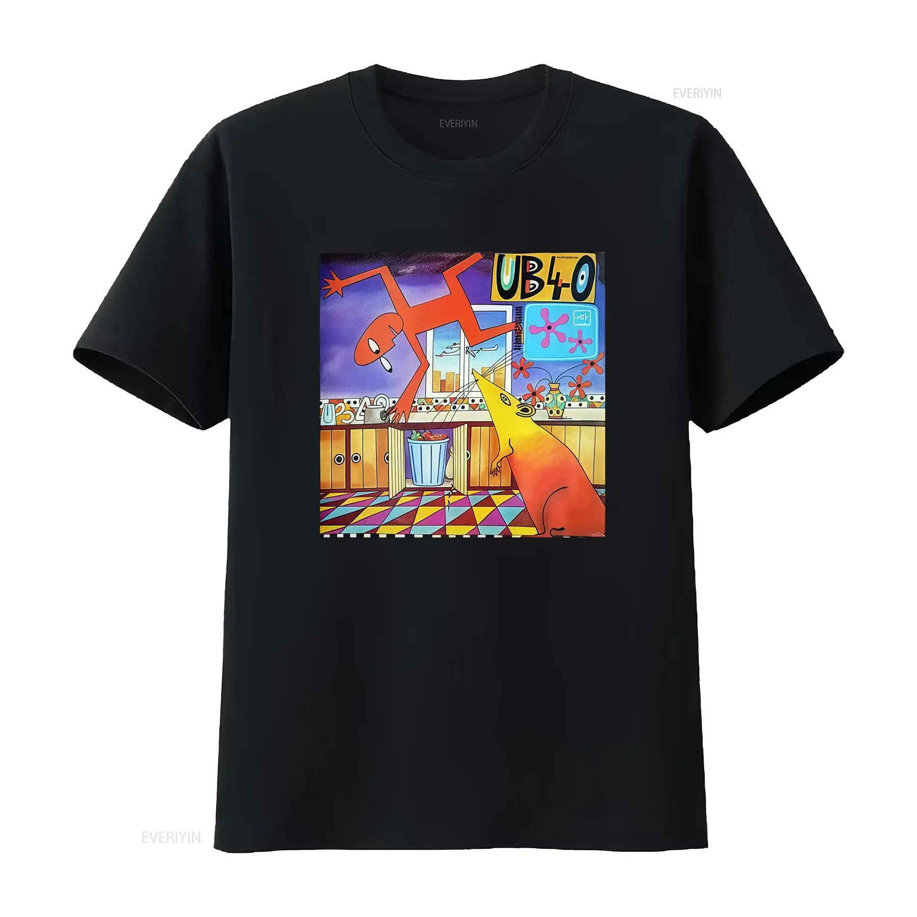 เสื้อยืด UB40 Rat In The Kitch - Streetwear Brand From China บทวิจารณ์และราคา