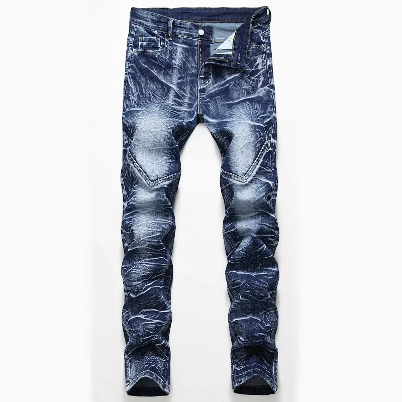 แฟชั่นพิมพ์ผู้ชายความยืดหยุ่น  - Streetwear Brand Denim บทวิจารณ์และราคา