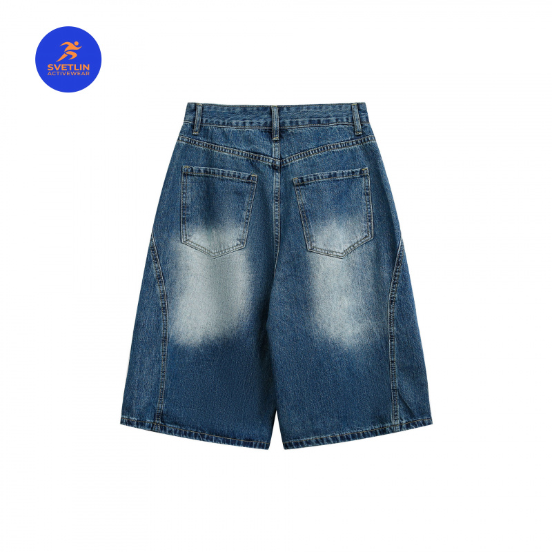 กางเกงยีนส์ขาสั้น MAQVOB คุณภา - Streetwear Brand Denim บทวิจารณ์และราคา
