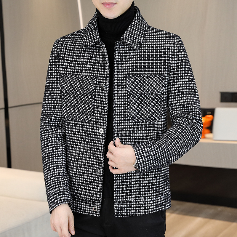 ฤดูหนาวลายสก๊อตเสื้อแจ็คเก็ตผู - Streetwear Brand Fashion บทวิจารณ์และราคา