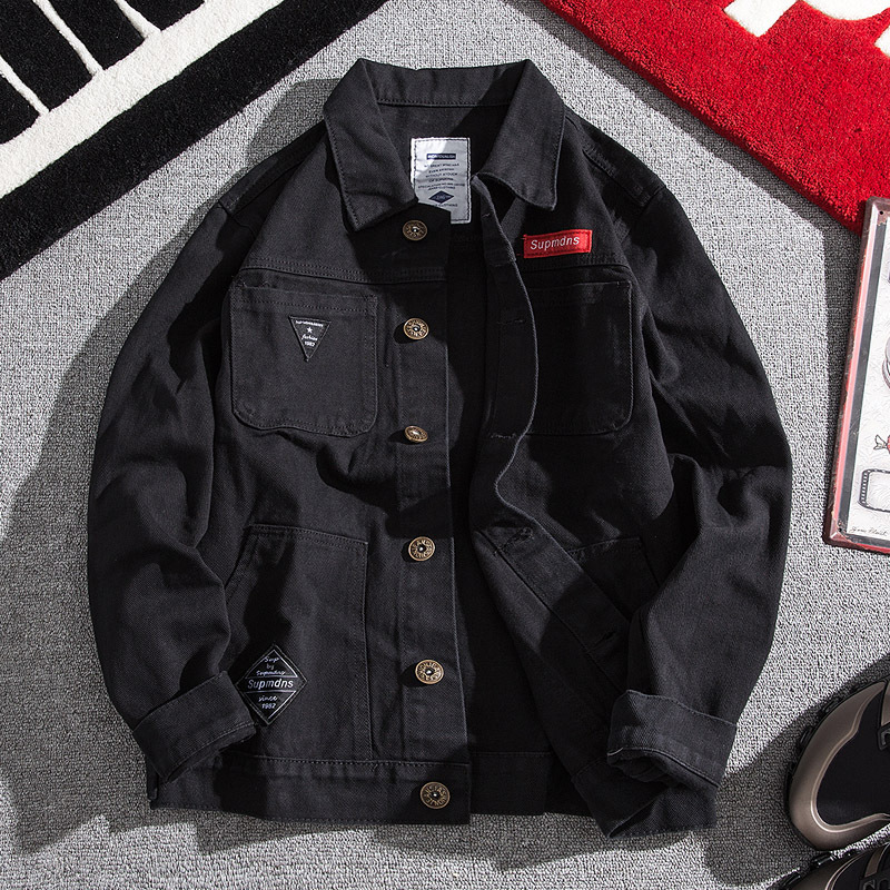 Denim แจ็คเก็ต2021ฤดูใบไม้ร่วง - Streetwear Brand Denim บทวิจารณ์และราคา