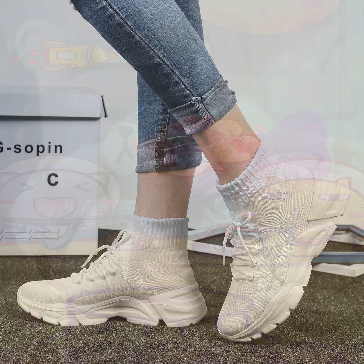 เพิ่มความสูงฤดูร้อนบาสเกตบอลบา - Streetwear Brand From China บทวิจารณ์และราคา